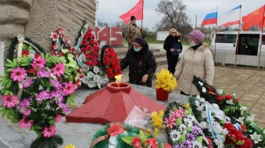 В Ленинском районе прошел автопробег, посвященный 77-й годовщине освобождения Ленинского района от немецко-фашистских захватчиков