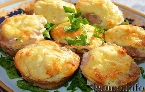 Оччччень вкусные котлетки на новогодний стол "Сугробы"