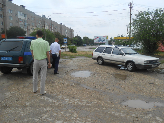 В Ленинском районе состоялся выезд межведомственной рабочей группы по пресечению деятельности такси вне правового поля