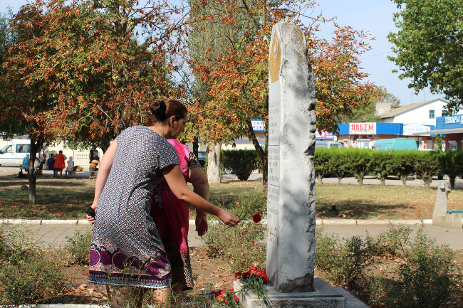 В Ленинском районе почтили память депортированных немцев