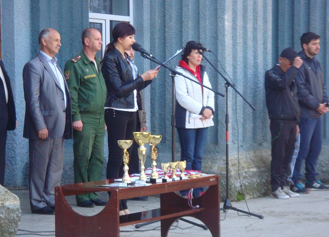 В пгт Ленино проведена районная спартакиада среди молодежи допризывного возраста