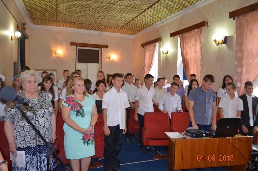 В гостях у РДК "Горизонт" побывали ребята 8-х классов СОШ№1 пгт. Ленино