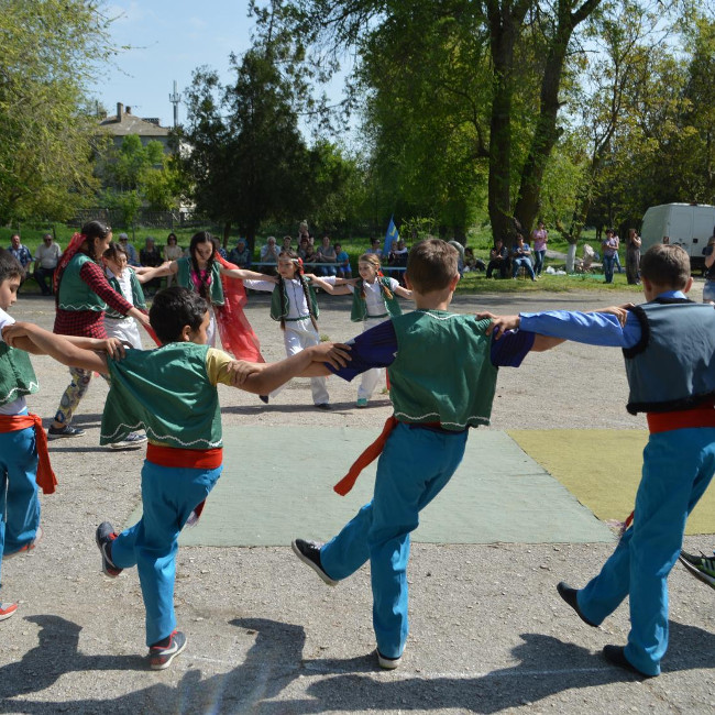 В селе Новониколаевка Ленинского района отпраздновали крымскотатарский праздник Хыдырлез