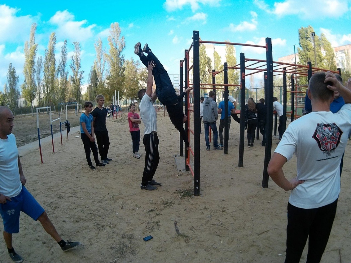 Street Workout в городе Щёлкино