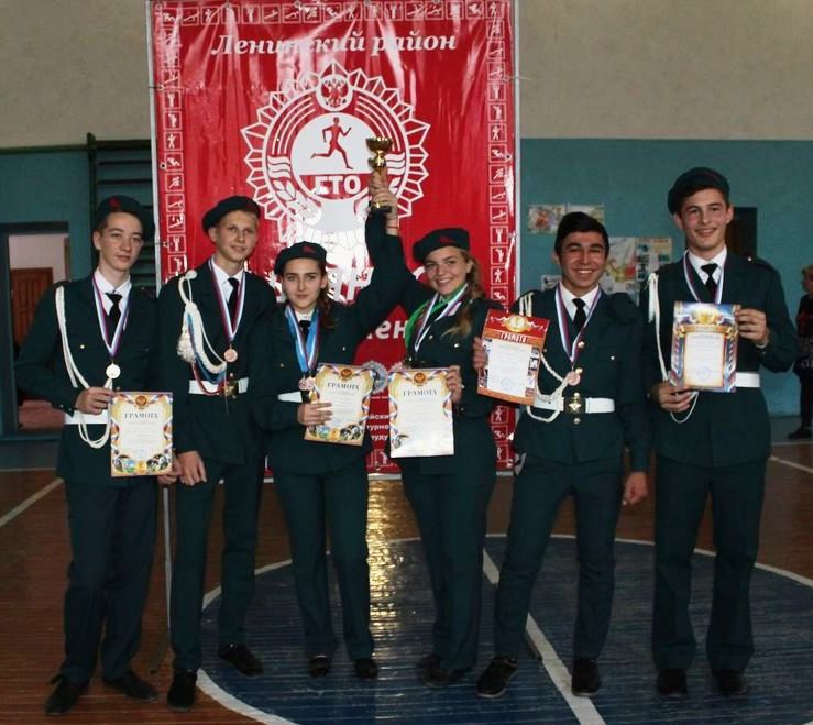 В Ленинском районе прошел военно-патриотический конкурс допризывной молодежи «Призывник»