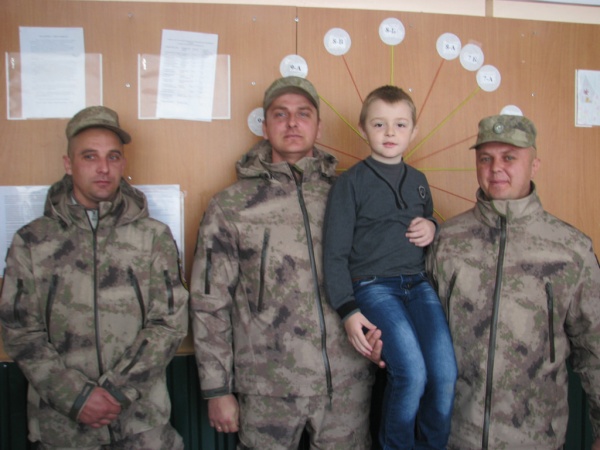 в школе № 1 п.Ленино