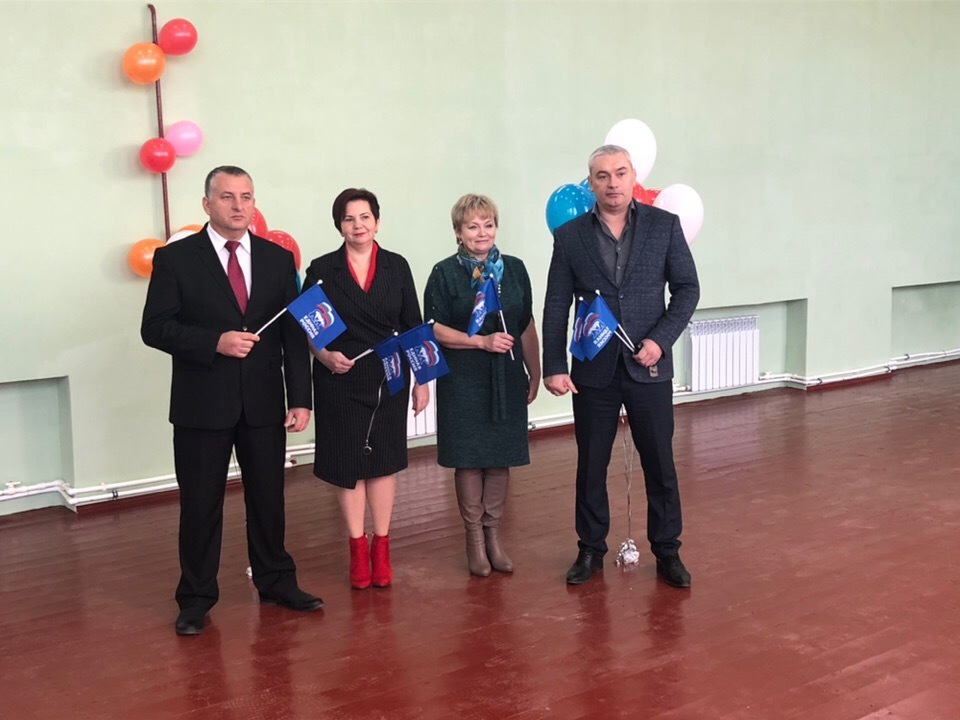 В МБОУ Луговская СОШ состоялось торжественное открытие спортивного зала после капитального ремонта