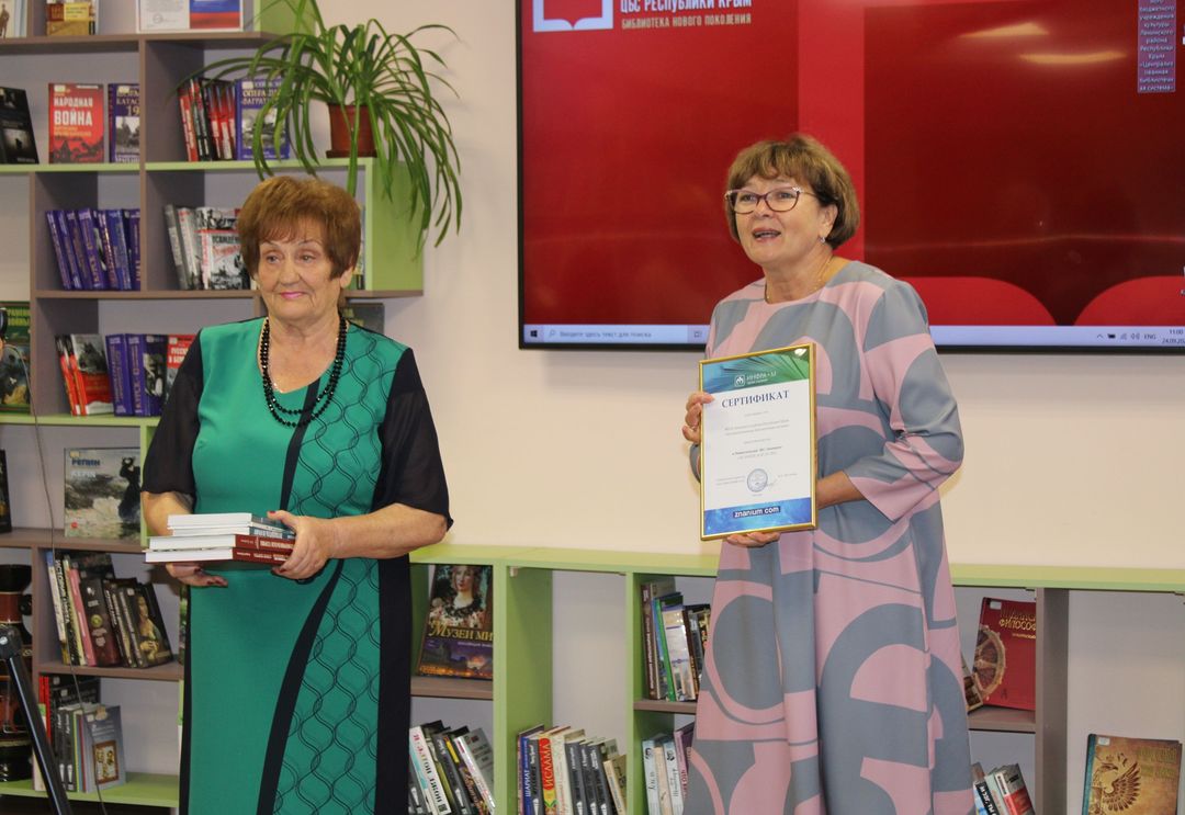 В онлайн - режиме прошло открытие первой в Ленинском районе модельной библиотеки, созданной в рамках Национального проекта «Культура»