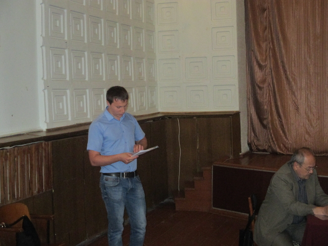 Александр Мачусский провел выездное заседание коллегии при Администрации Ленинского района