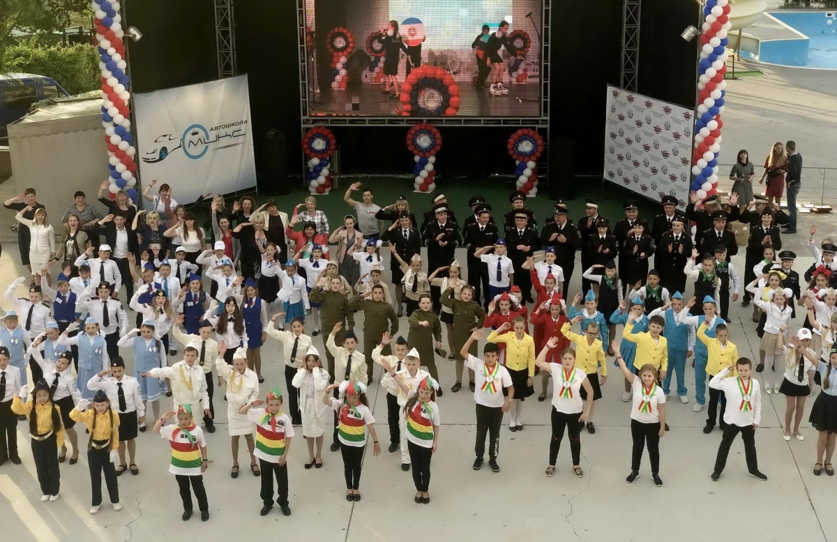 Команда Ленинского района достойно выступила на Республиканском конкурсе юных инспекторов движения «Безопасное колесо-2019»