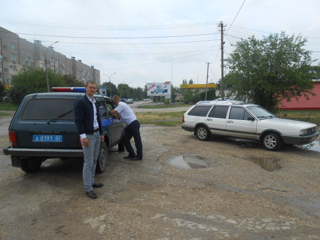 В Ленинском районе состоялся выезд межведомственной рабочей группы по пресечению деятельности такси вне правового поля