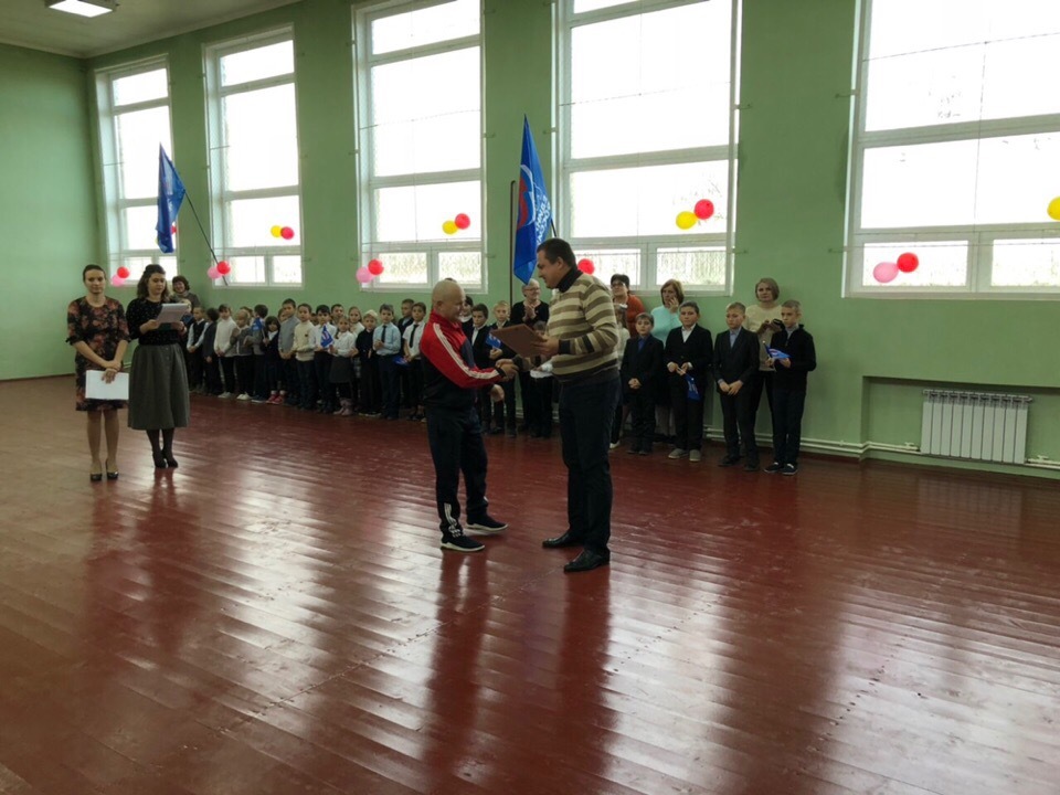 В МБОУ Луговская СОШ состоялось торжественное открытие спортивного зала после капитального ремонта