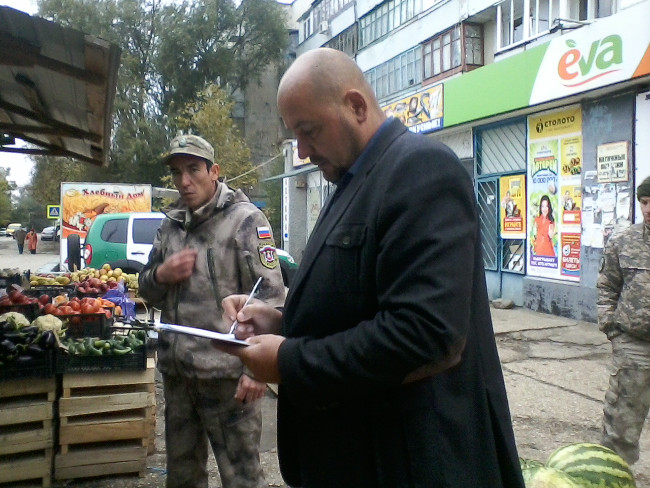 В Ленинском районе проходят мероприятия по борьбе с несанкционированной торговлей