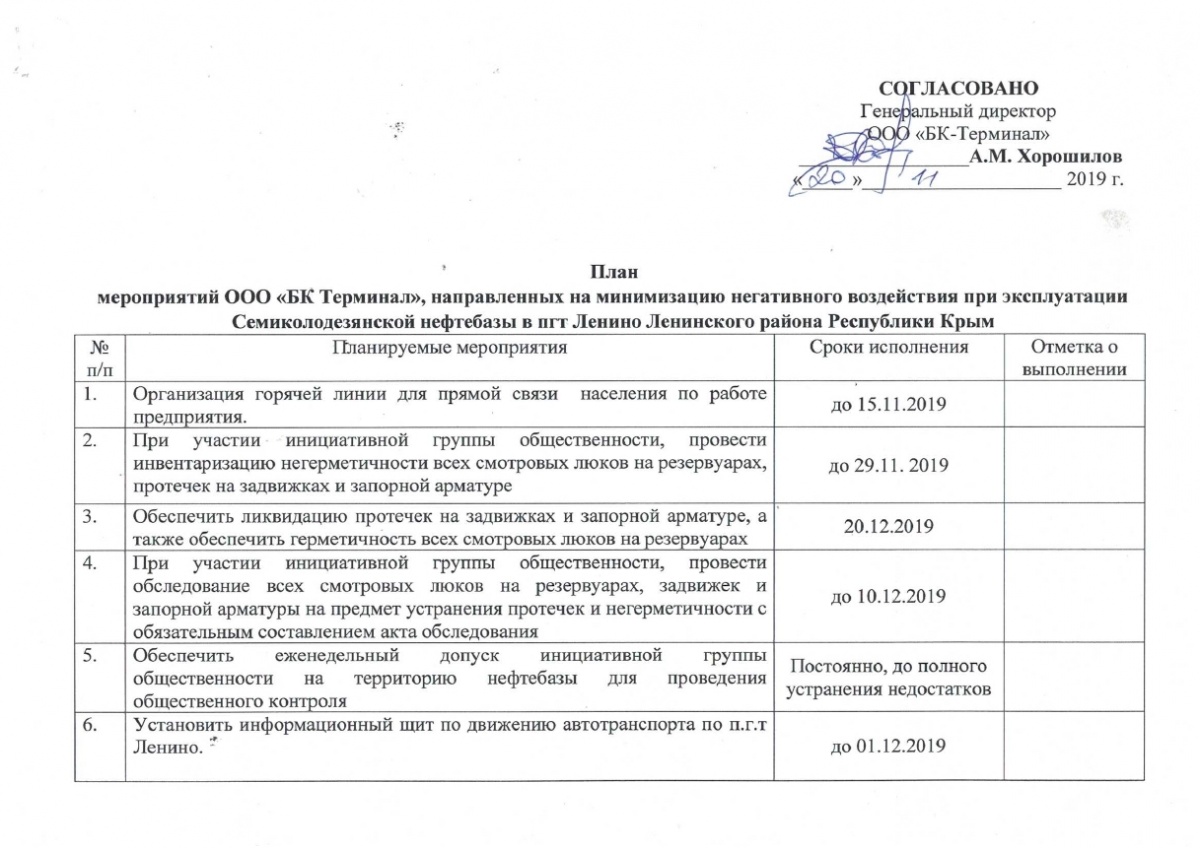 Информация по Семиколодезянской нефтебазе