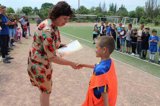 В пгт Ленино состоялись футбольные товарищеские игры между командами: «Орион-2008» - «Черномор-2008» и «Орион-2010» - «Черномор-2010»