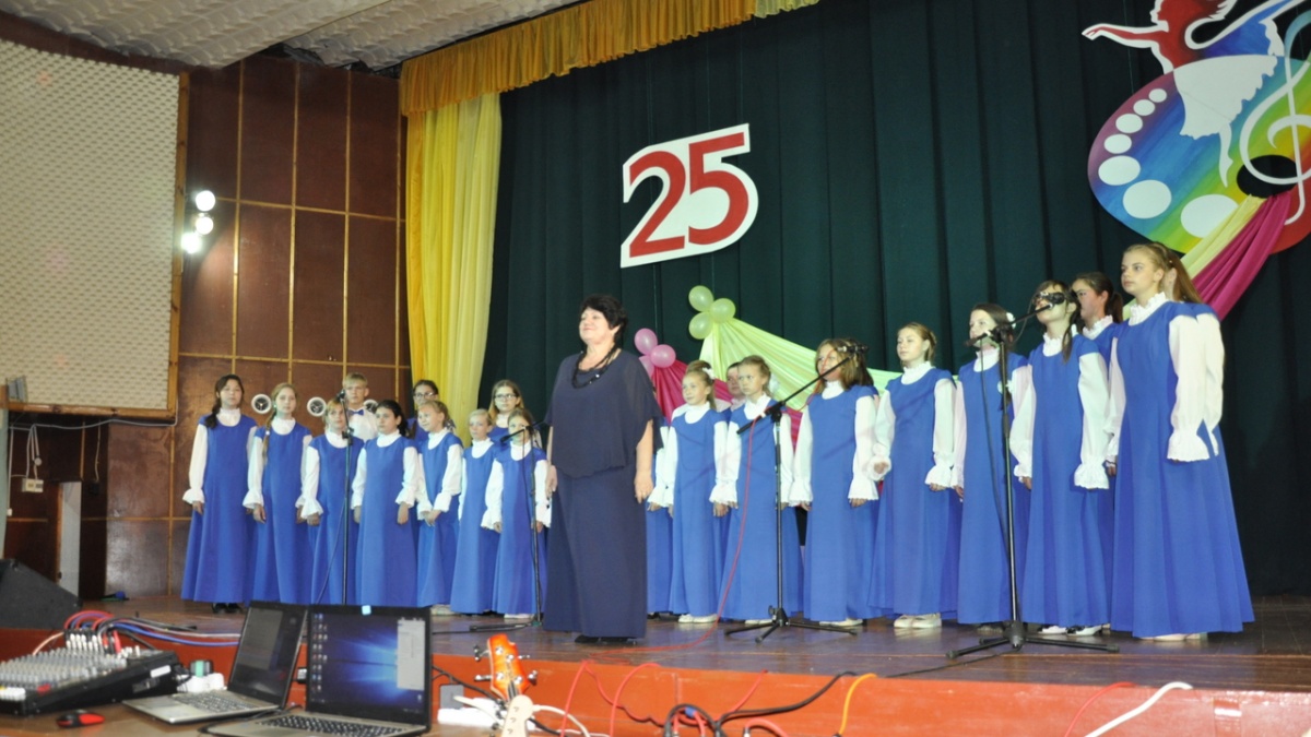 Во Дворце культуры «Арабат» г. Щелкино состоялся отчетный концерт, преподавателей и учащихся детской школы искусств