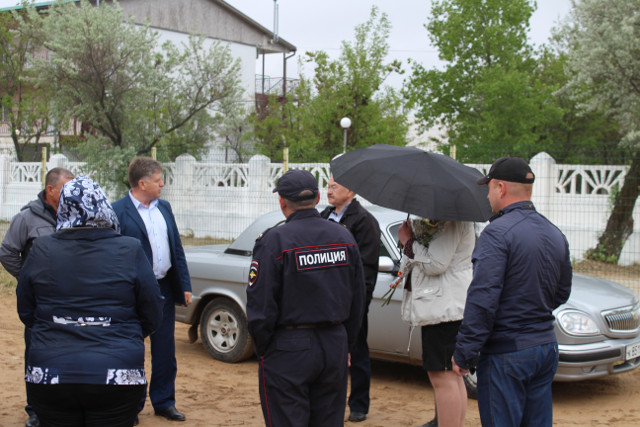 Александр Мачусский осуществил рабочий выезд в село Песочное Ленинского района