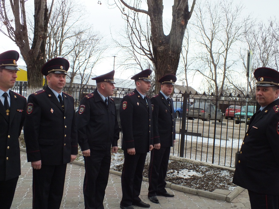 Рабочий визит руководства МВД по Республике Крым в Ленинский район
