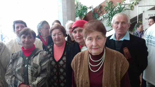 Делегация ветеранов Ленинского района приняла участие в торжественном мероприятии, посвящённом 30-летию со дня создания Крымского республиканского Союза ветеранов и инвалидов войны, труда, военной службы и правоохранительных органов