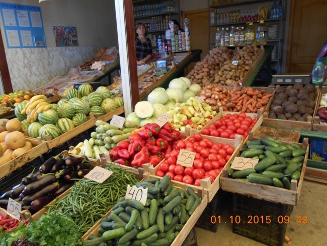 Рабочая поездка на торговые объекты города Щелкино