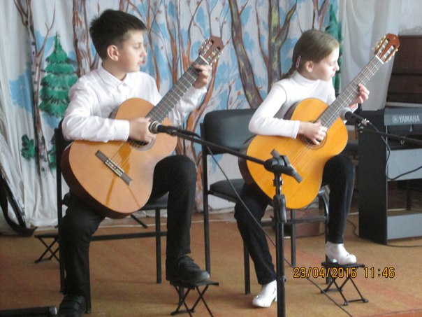 23 апреля в &amp;amp;amp;amp;amp;quot;Щёлкинской детской школе искусств&amp;amp;amp;amp;amp;quot; прошел отчётный концерт класса гитары и духовых инструментов преподавателя Есина Сергея Павловича.