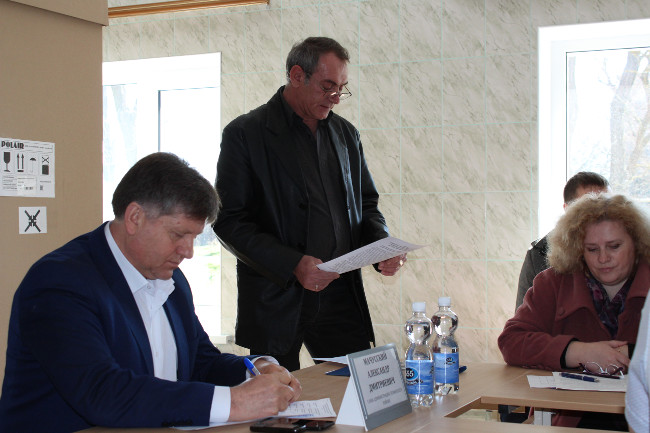 Александр Мачусский провел выездное совещание в Ленинском сельском поселении