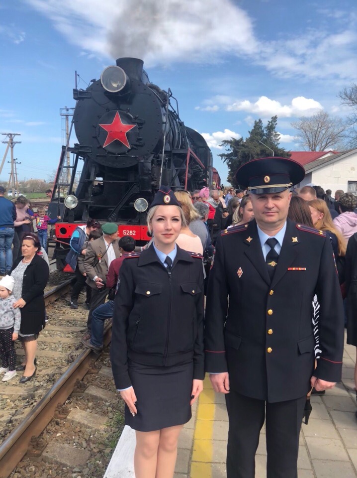 В Ленинском районе встретили «Поезд Победы» 
