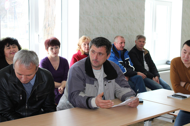 Александр Мачусский провел выездное совещание в Ленинском сельском поселении