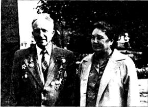 Михаил Вольфсон с супругой