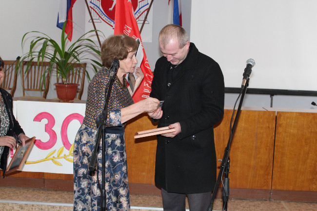 Ленинская районная организация ветеранов отметила свой 30-летний юбилей