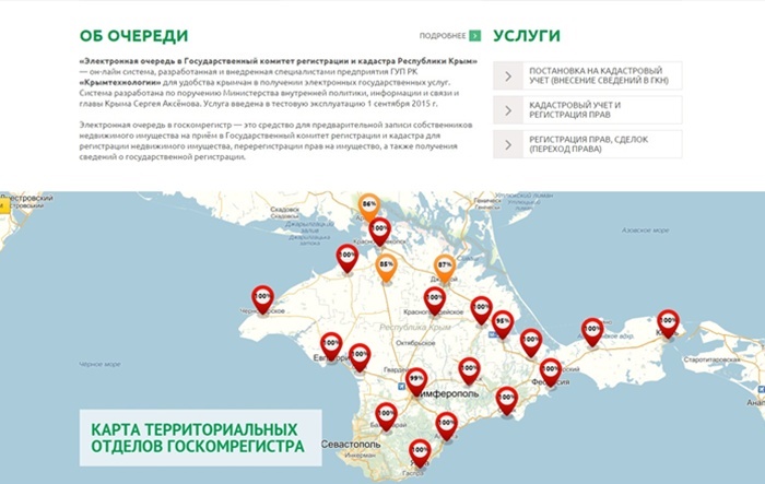 Предварительная электронная запись в Госкомрегистр