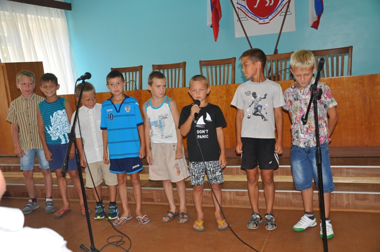 Дню физкультурника в пгт Ленино