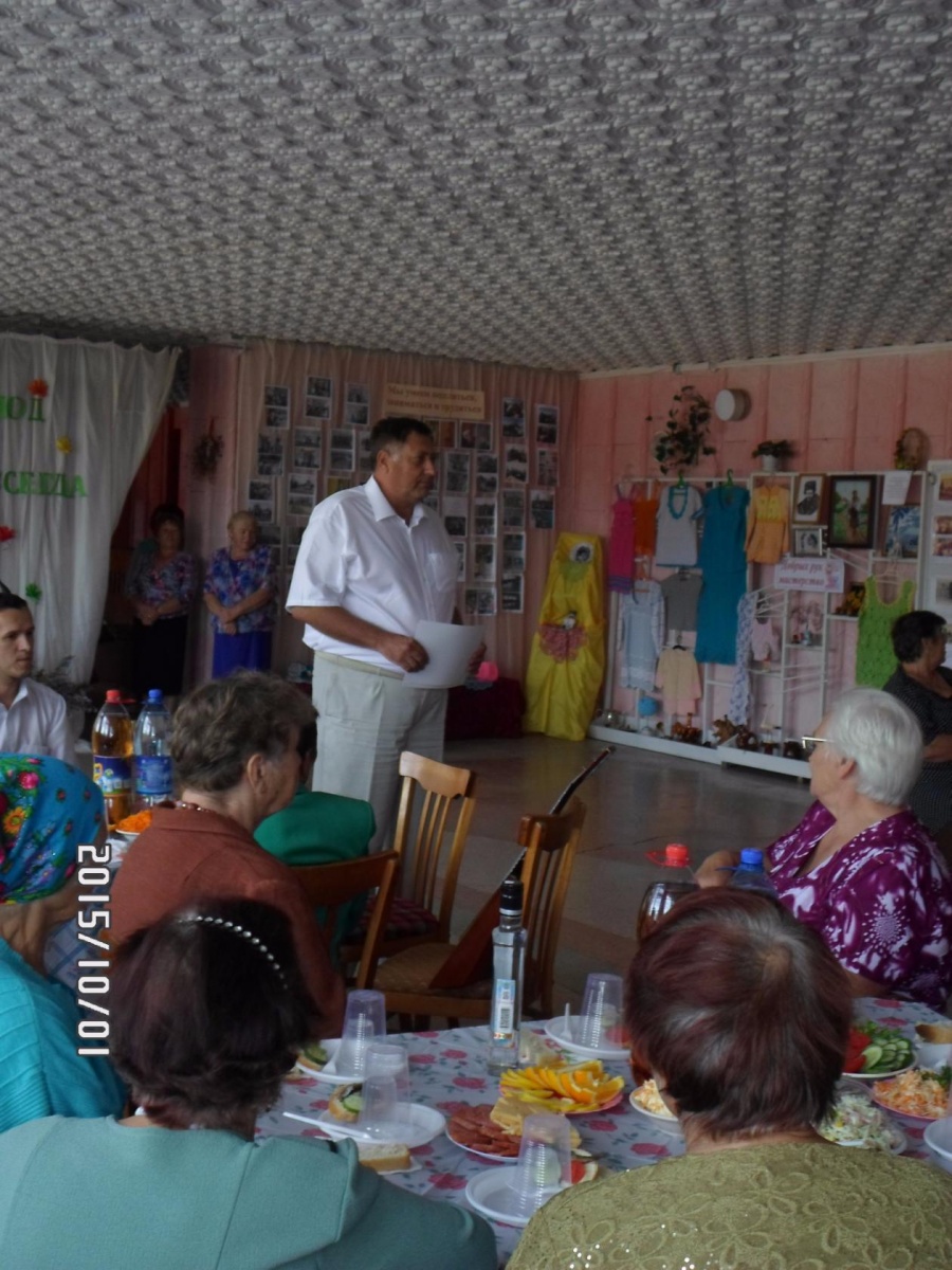 в Ильичёвском сельском Доме культуры состоялся праздничный огонёк под названием