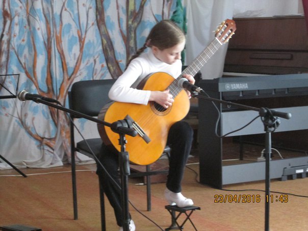 23 апреля в &amp;amp;amp;amp;amp;quot;Щёлкинской детской школе искусств&amp;amp;amp;amp;amp;quot; прошел отчётный концерт класса гитары и духовых инструментов преподавателя Есина Сергея Павловича.