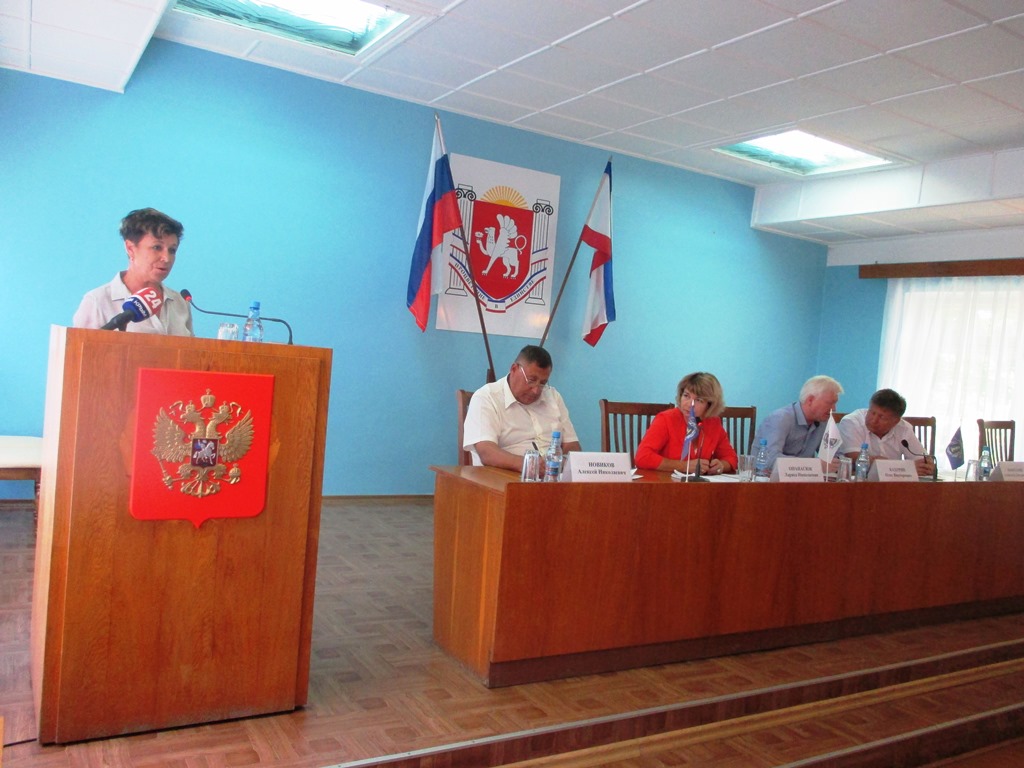 В Ленинском районе состоялось выездное совещание министров Республики Крым