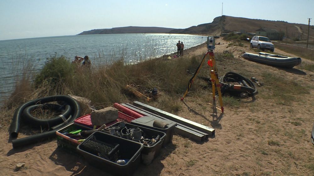 В Ленинском районе обнаружили уникальные античные сооружения