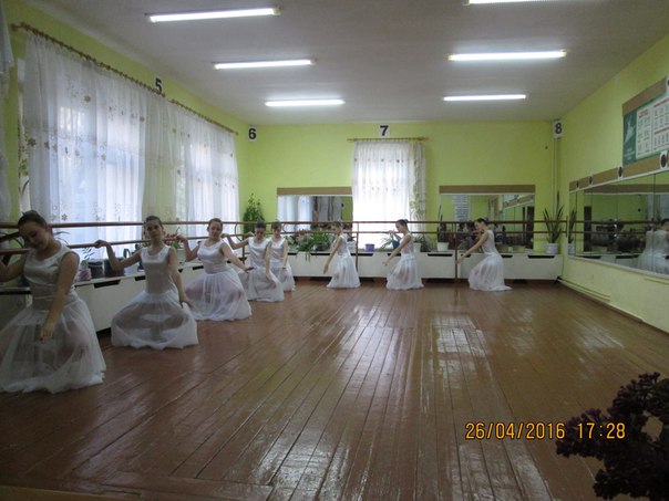 26 апреля в Щёлкинской ДШИ прошел открытый урок по классическому танцу