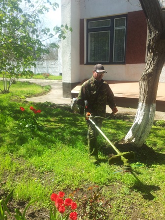 В Ленинском межрайонном управлении водного хозяйства, проведен  общекрымский субботник
