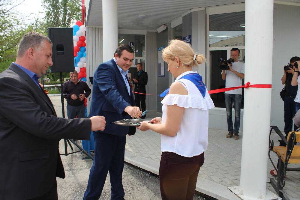 В Ленинском районе открылась современная, модульная автостанция