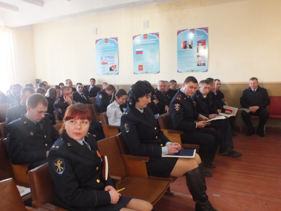 ​Стражи порядка Ленинского района подвели итоги работы в 2018 году 