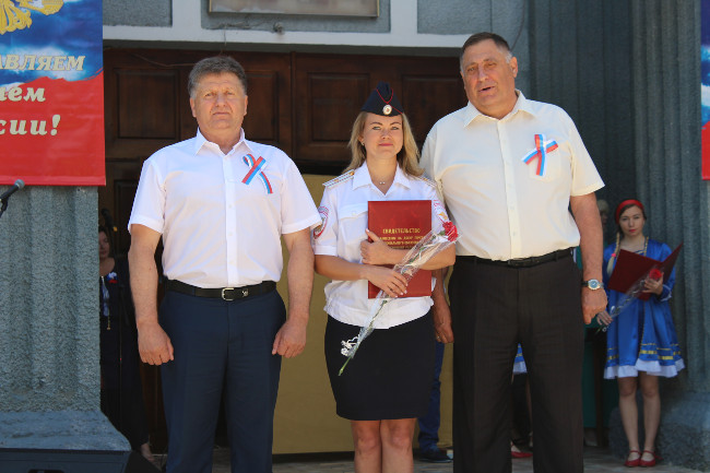 В Ленинском районе проведены мероприятия, посвященные Дню России