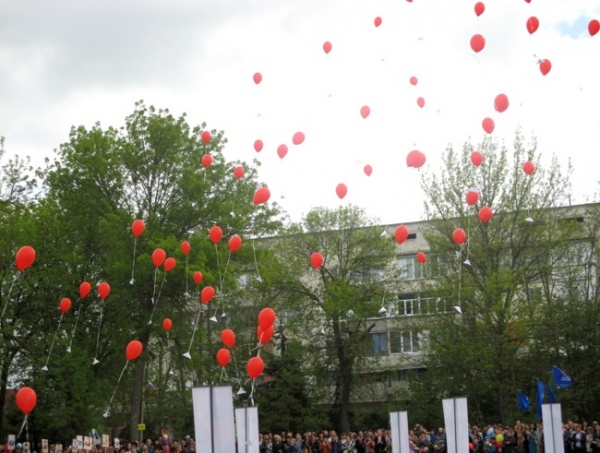 9 Мая в пгт Ленино
