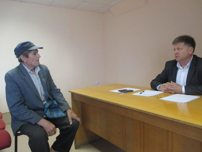 Александр Мачусский провел выездной прием граждан в Батальненском сельском поселении