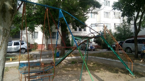 О детских площадках в г. Щелкино