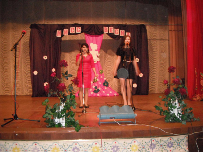 В селе Останино Ленинского района проведен конкурс «Мисс весна 2017»