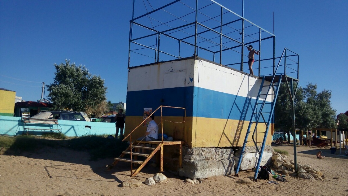 Москвичи о пляжах в Щелкино: Состояние городского пляжа ужасающее