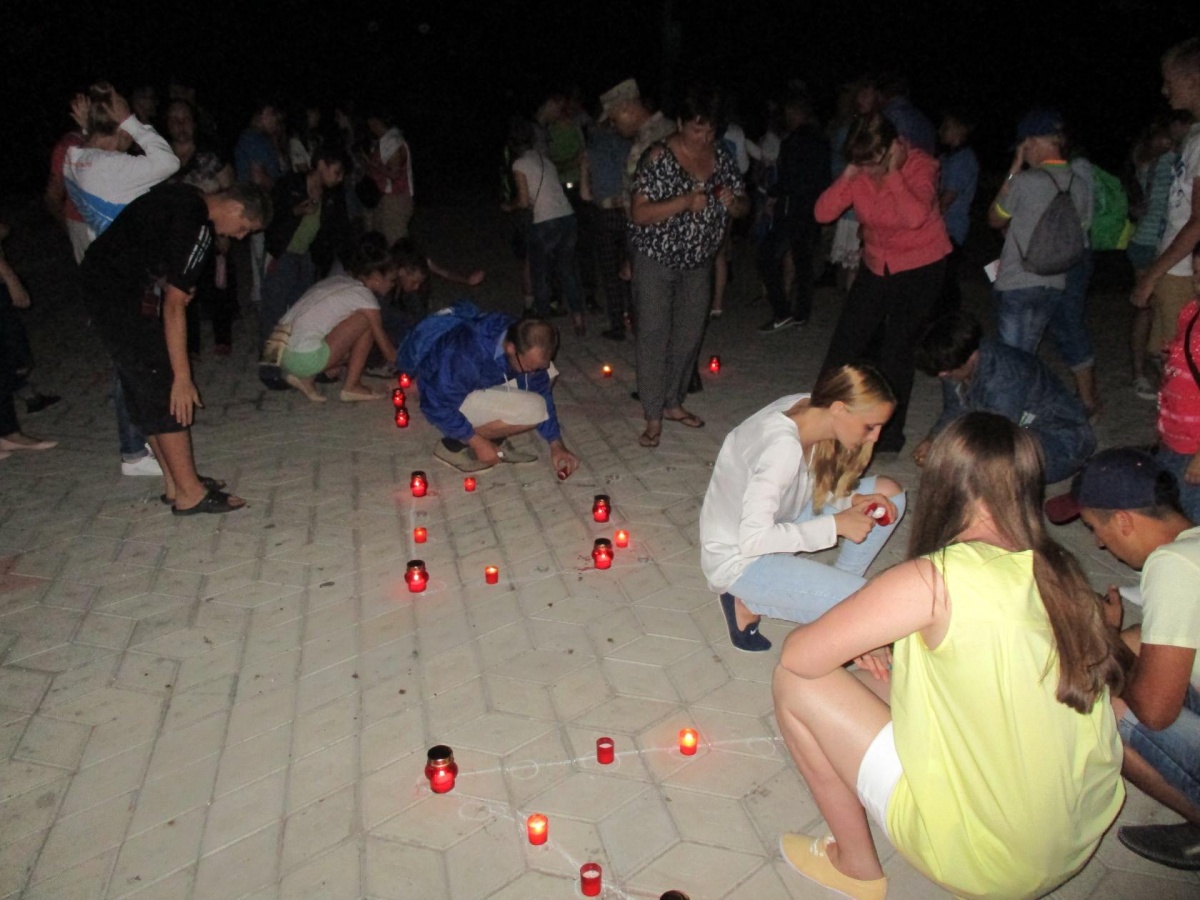 Мероприятия прошедшие в п. Ленино к Дню Памяти и Скорби