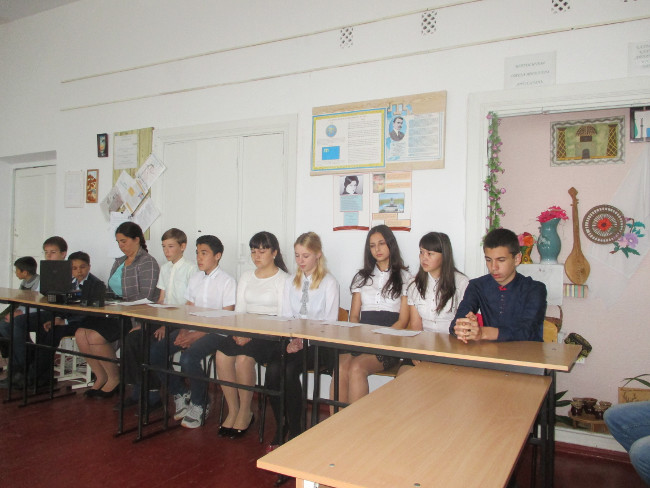 Рустем Решетов принял участие во внеклассном мероприятии в МБОУ Ильичевской СОШ