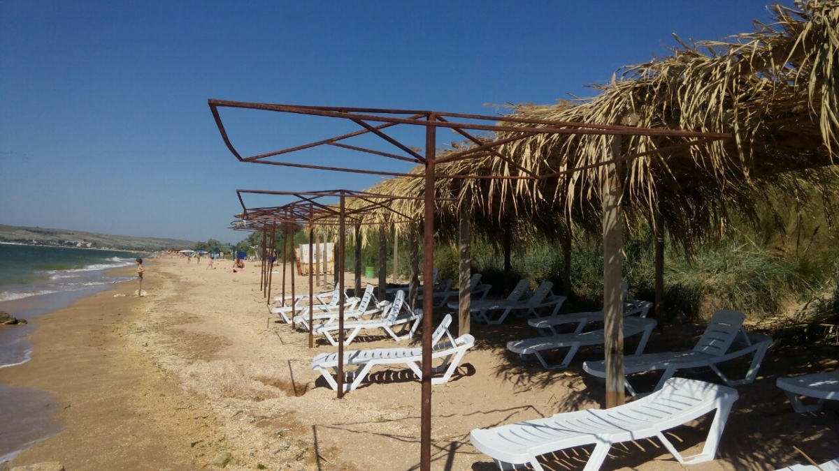 Москвичи о пляжах в Щелкино: Состояние городского пляжа ужасающее