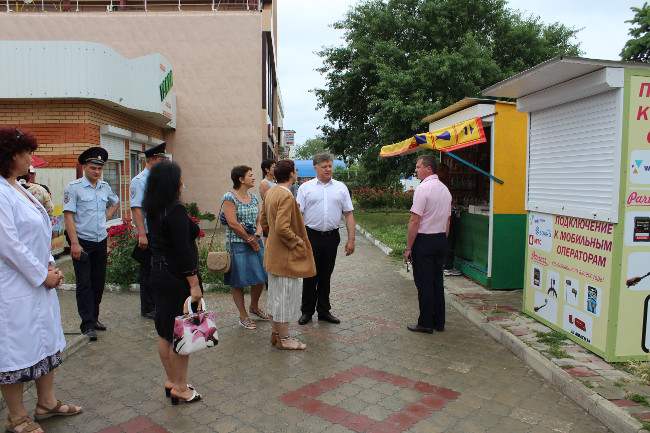 Александр Мачусский осуществил выезд в город Щелкино